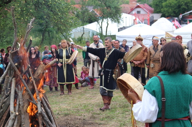 Táltos szertartás. Hecser László archív felvétele