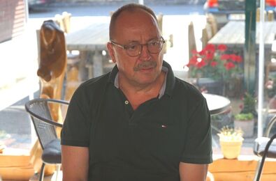Németh Zsolt Kézdivásárhelyen. A szerző felvétele
