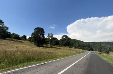 Itt létesül a kalandpark.  A szerző felvétele