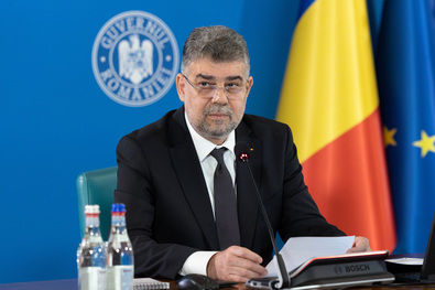 Marcel Ciolacu miniszterelnök. Fotó: gov.ro