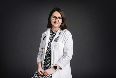 Gáspár Enikő belgyógyász szakorvos két éve a kórház munkatársa