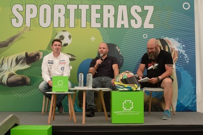 Gyenes Emánuel, Talmácsi Gábor és Kádár Zoltán. Fotók: Tókos Csaba