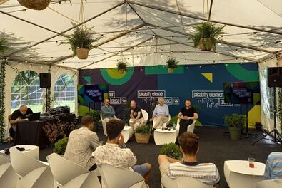 Illyés Gergely, Rostás-Péter István, Székely István és Györgyi Attila. A szerző felvétele