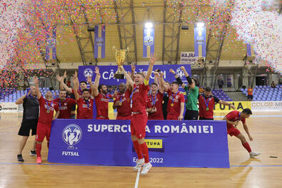 A tavalyi győztes, Galaci United. Fotó: Sportul Ilustrat-Galați / Sorin Pană