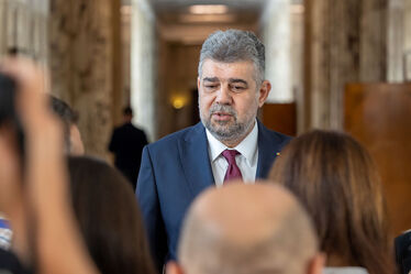 Marcel Ciolacu. Fotó: gov.ro