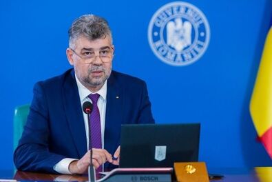Marcel Ciolacu miniszterelnök. Fotó: gov.ro