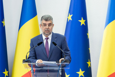 Marcel Ciolacu. Fotó: gov.ro