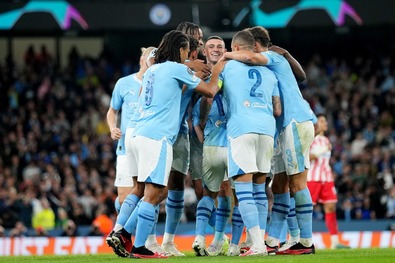 Hátrányból fordított a Manchester City (Labdarúgás, Bajnokok Ligája)