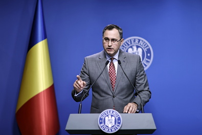 Mihai Constantin kormányszóvivő. Fotó: gov.ro