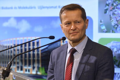 Krausz Ferenc Németországban élő magyar fizikus. Fotó:MTI/Kovács Attila