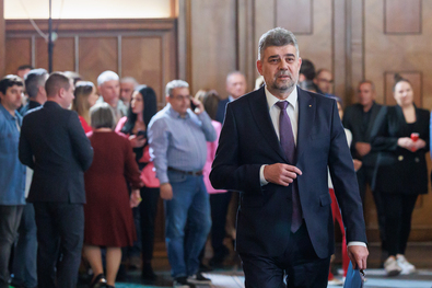 Marcel Ciolacu. Fotó: gov.ro