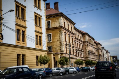 A nagyszebeni NATO-parancsnokság épülete. Fotó: Turnul Sfatului