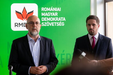 Kelemen Hunor és Magyar Levente. Fotó: MTI / Kiss Gábor