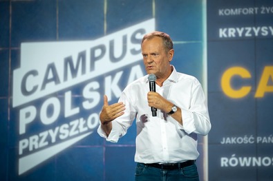 Donald Tusk, a Polgári Platform elnöke. Fotó: Facebook / Donald Tusk