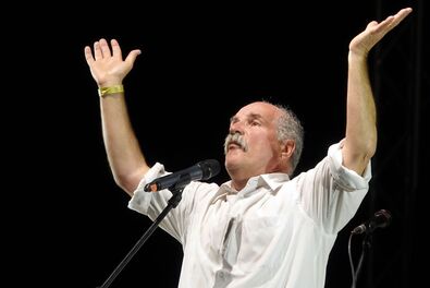 Berecz András Sepsiszentgyörgyön. Fotó: Szekeres Attila