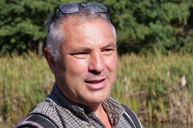 Csákány László, a Szemerja–Görgő Közbirtokosság elnöke. A szerző felvételei