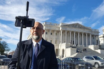 Kelemen Hunor Washingtonban. Fotó: Facebook / Kelemen Hunor