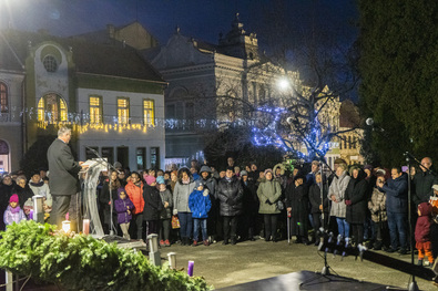 Beder Imre református tiszteletes példabeszéddel mutatott rá advent fontosságára. A szerző felvétele