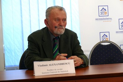 Vladimir Alexandrescu. Fotó: Facebook / Institutul Național de Statistică