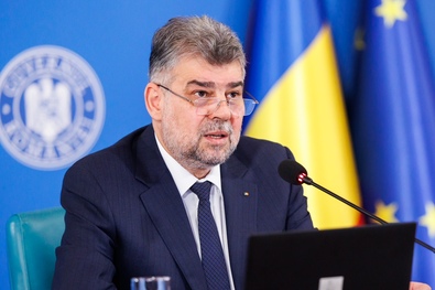 Marcel Ciolacu. Fotó: gov.ro