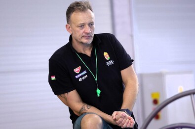 Varga Zsolt szövetségi kapitány. Fotó: Facebook / VLV - magyar férfi vízilabda-válogatott