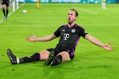 Harry Kane 21 gólt szerzett a Bundesligában. Fotó: Facebook / FC Bayern München