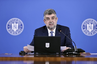 Marcel Ciolacu. Fotó: gov.ro