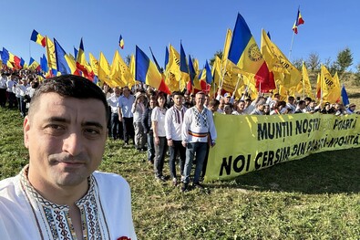 Fotó: Facebook / George Simion