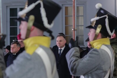 Andrzej Duda államfő is törvénysértőnek nevezte a közmédia felszámolását. Fotó: Facebook / Andrzej Duda
