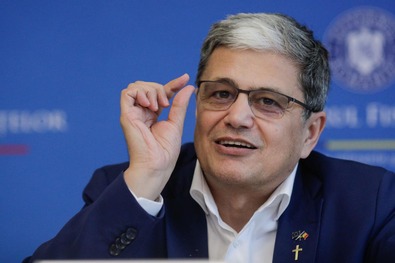 Marcel Boloş pénzügyminiszter. Fotó: Facebook / Marcel Boloș