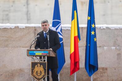 Marcel Ciolacu. Fotó: gov.ro