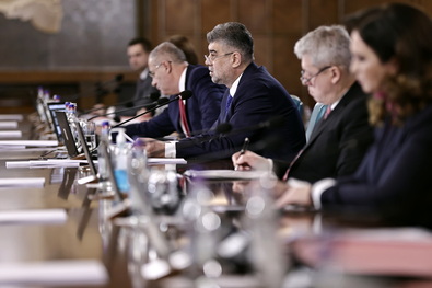 Marcel Ciolacu miniszterelnök. Fotó: gov.ro