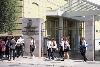 Próbavizsgáznak a nyolcadikosok