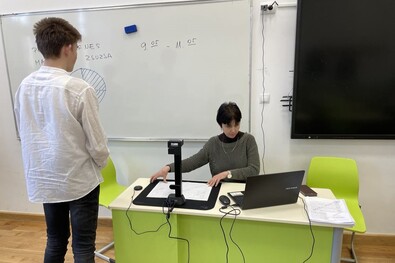Kipróbálták  a digitális javítást (Próbavizsgáznak  a  nyolcadikosok)