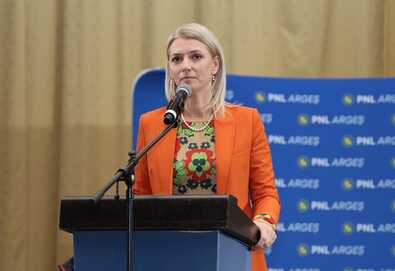 Alina Gorghiu, a PNL egyik alelnöke. Fotó: Facebook / Alina Georghiu