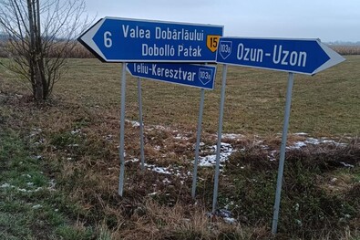 Harc a kétnyelvű helységnévtáblák ellen (Az  AUR  Háromszéken)