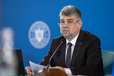 Marcel Ciolacu. Fotó: gov.ro