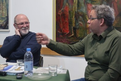 Benkő Levente és dr. Killyéni András. A szerző felvétele
