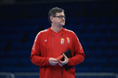 Golovin Vlagyimir szövetségi kapitány. Fotó: Magyar Kézilabda-szövetség / Kovács Anikó