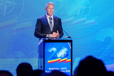 Klaus Iohannis szerint megilleti Romániát a NATO főtitkári tisztsége. Fotó: presidency.ro