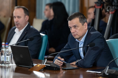 Sorin Grindeanu szállításügyi miniszter. Fotó: gov.ro