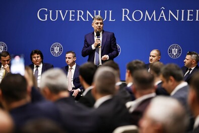 Marcel Ciolacu miniszterelnök. Fotó: gov.ro