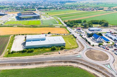 Jövő hónaptól használhatóvá válik Sepsiszentgyörgy terelőútja. Fotók: Facebook / Sepsiszentgyörgy Önkormányzata / Kristó-Gothárd Hunor