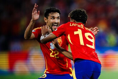 Lamine Yamal az Európa-bajnokságok történetének legfiatalabb gólszerzőjévé vált. Fotó: Facebook / Selección Española de Fútbol