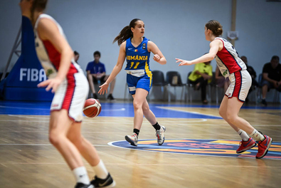 Kozman Kriszta volt a válogatott legjobb asszisztolója. Fotó: FIBA