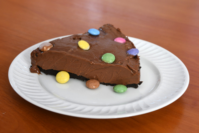 Mit süssünk ma? (Mogyorókrémes sajttorta)