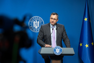 Mihai Constantin kormányszóvivő. Fotó: gov.ro