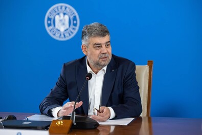 Marcel Ciolacu kormányfő. Fotó: gov.ro