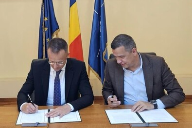 Szijjártó Péter és Sorin Grindeanu – sűrűbbre szövik a határ menti közlekedési hálót. Fotó: Facebook / Sorin Grindeanu
