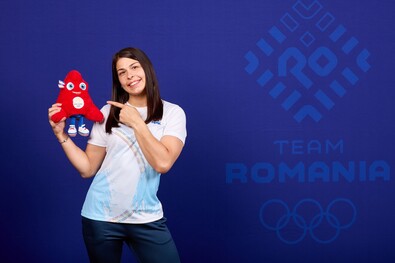 Incze Kriszta. Fotó: Facebook / Comitetul Olimpic și Sportiv Român